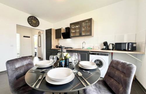 Zentrale City Ferienwohnung Essen 3 Zimmer Balkon Messe - Foto 9