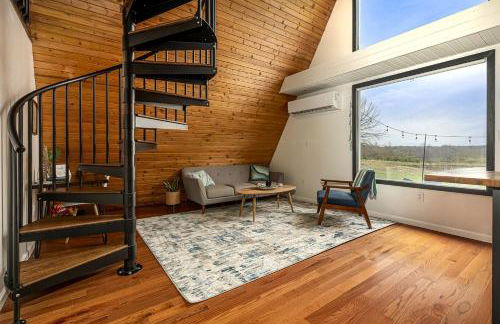 Beautiful A-frame with Hot-tub in Makanda, Illinois - Foto 14