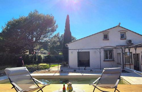 Villa grand confort, piscine privée, petanque, pool house - Foto 9