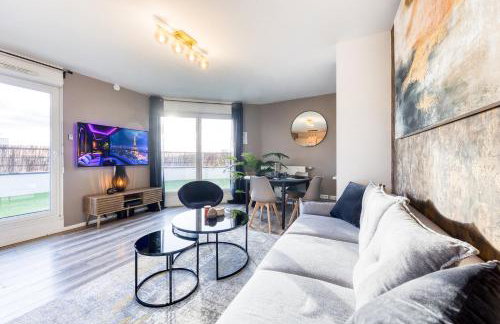 Skylounge- 8Pers -Families - Pros -Terrace- BBQ -Parking- WIFI - Foto 14