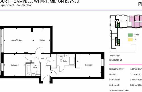 Beautiful Canal Side Apartment - City Centre - Balcony, Secure Parking, Self Check-In, Fast WiFi and Smart TV with Sky TV and Netflix by Yoko Property - Foto 22