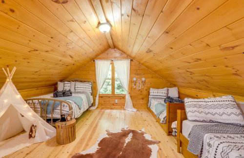 Secluded Cabin Hot Tub and 10 Mi to Blue Ridge - Foto 20