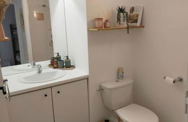 Studio vue montagnes RDC piscine - Foto 28