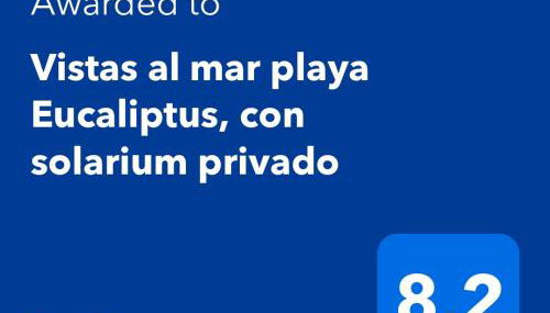Vistas al mar playa Eucaliptus, con solarium privado - Foto 2