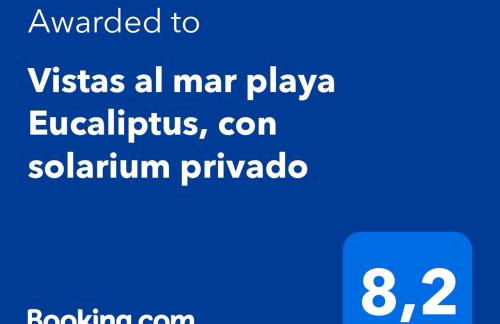 Vistas al mar playa Eucaliptus, con solarium privado - Foto 2