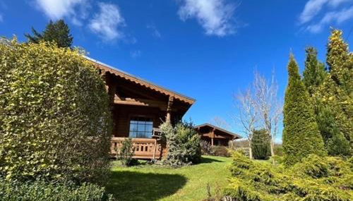 Countryside Log Cabin With Hot Tub - Beech - Foto 1