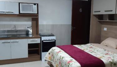 6 Studio Aconchegante Aeroporto a 8 min com Garagem - Foto 3, stove