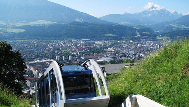 Funicular no Tirol