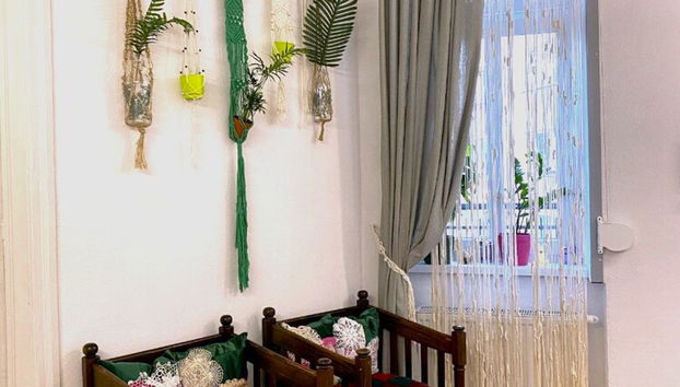 Zona de estar del vestíbulo