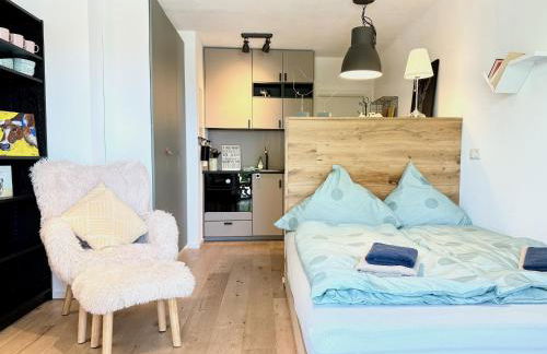 Ferienapartment Allgäuträumchen - modernes Apartment im Allgäu mit Außensitzplatz - Foto 4