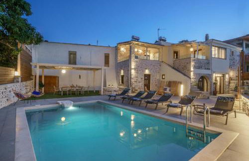 Villa Angelo, Traditional Cretan Stone Villa with Pool & Countryside Views - Foto 2