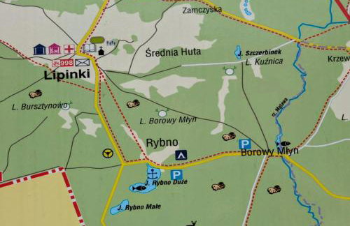 Domek na plaży, jezioro Rybno - Photo 23