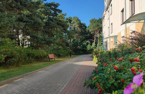 Apartament Bursztynowy Jantar 2 pokojowy z ogrodzonym tarasem przy nadmorskim lesie - Foto 18