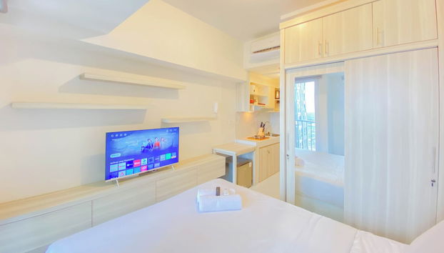 Cozy And Well Furnished Studio Tokyo Riverside Pik 2 Apartment - Foto 3, Habitación