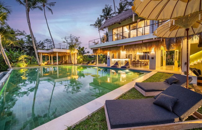 New!ubud Hideaway 6BR Villa w/ Ricefield View - Foto 54