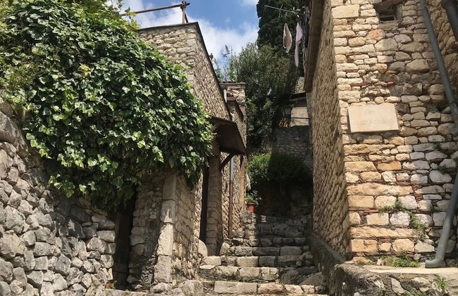 Sermoneta Historic Stone Village House With Pool in a Medieval Hill Town Close to Rome and Naples - Foto 33