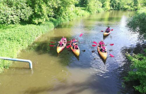 Agroturystyka domki nad rzeką Bałtów kajaki rowery klima basen ryby full - Foto 30