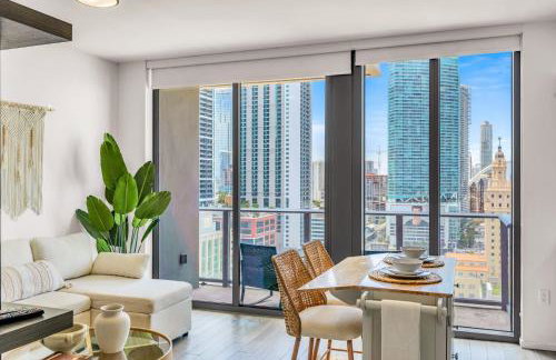 Casas Collection - Luxury High-Rise Condos - Downtown Miami - Pool & Gym - City & Ocean Views - Foto 3