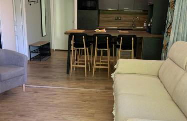 À COTÉ DE LA BAIE DE CANCHE-Appt 4pers-Linge compris-Lits faits-1CHB 1 lit double-1CABINE 1 lit superposé-2SDB-piscine-parking-boulodrome-tennis - Foto 7