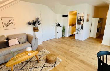 Gemütliches Loft in Homburg - Komfort & Charme direkt an der Uniklinik mit Küche und Bad - Photo 25