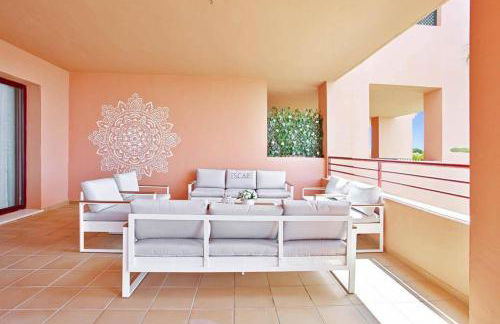 Estrella de Mar zeezicht en uitkijk op Gibraltar 40m2 terras incl zwembad Las Garzas Manilva - Photo 41