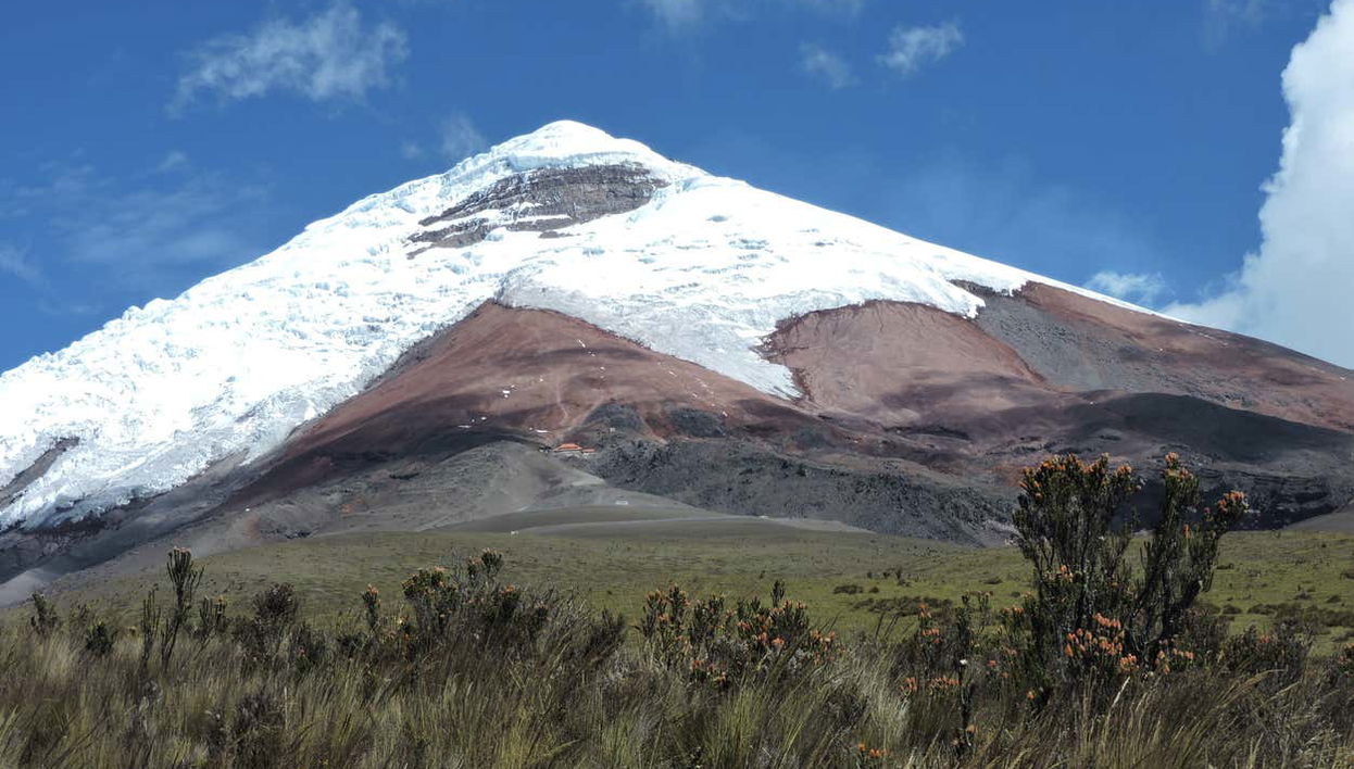 Sommet du volcan Cotopaxi