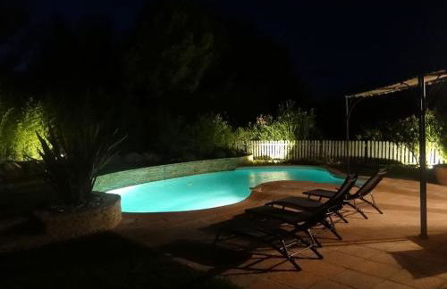 Golf de Pont Royal Villa du Lac climatisée 3 chambres Piscine chauffée Parking et Garage - Foto 4