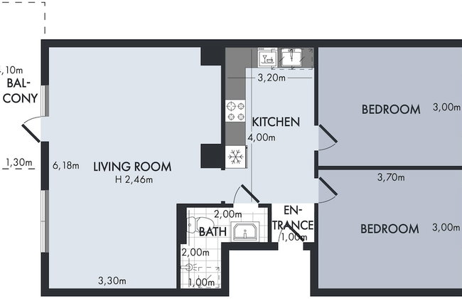 Charm 2 - Great 2-bdr Apt With Shared Garden and Balcony - Foto 12