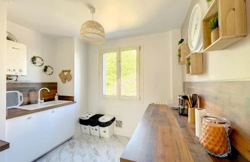 Appart XL "So cosy"- 4 beds - 8 pax - free Parking - Near Paris - Foto 15