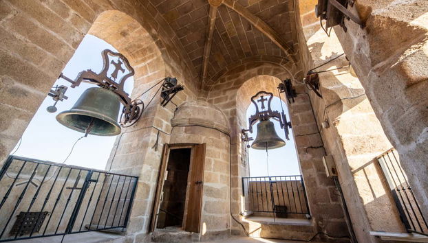 Campanario de la Concatedral de Cáceres