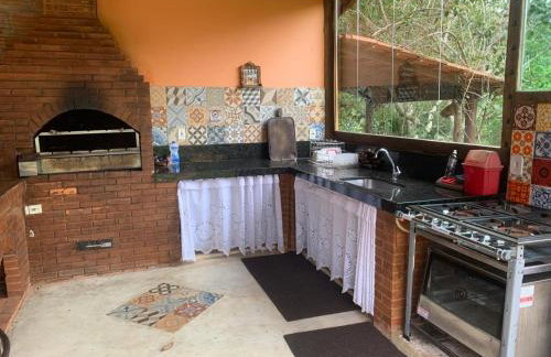 Sítio Recanto dos Lagos piscina sauna e churrasqueira - Foto 51