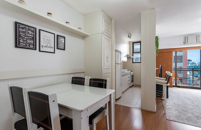 (1008) Apartamento com 1 Quarto e Vista para o Cristo - Foto 33