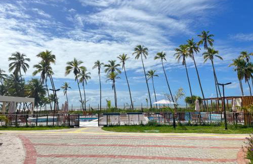 Apê pé na areia Ilhéus - beira mar, acesso direto à praia, piscinas, jogos, espaço kids - Vog Marine - Foto 37
