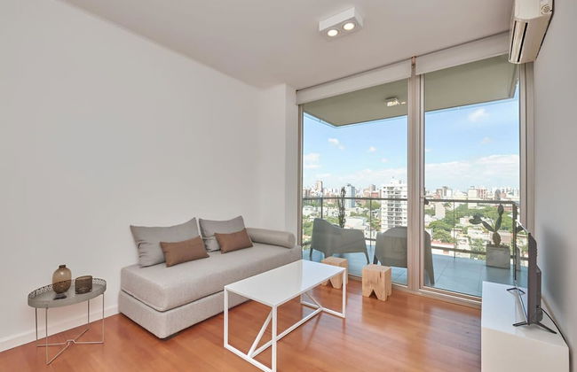 Torre Montagna I Stylish 1BR With Balcony in Nu ez - Foto 26