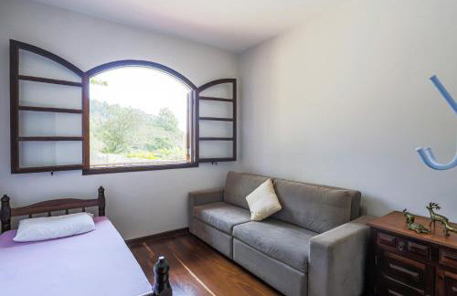 Recanto Atibaia piscina, área gourmet e vista incrível! - Foto 40