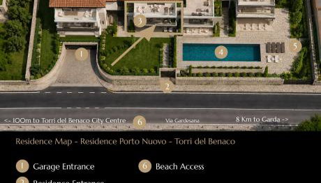 SalvatoreHomes - Casa Azura - Ultra Luxury Waterfront Apartment in the Heart of Torri del Benaco with Saltwater Pool & Direct Beach Access - Foto 3