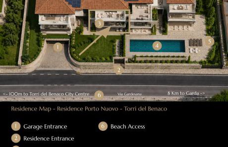 SalvatoreHomes - Casa Azura - Ultra Luxury Waterfront Apartment in the Heart of Torri del Benaco with Saltwater Pool & Direct Beach Access - Foto 3