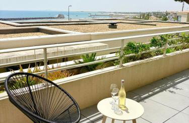 #Sète Front de mer Piscine Box privé Clim - Foto 9