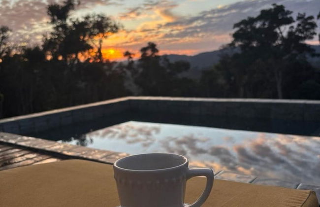 Recanto dos Pássaros na Serra em Rancho Queimado com Piscina Aquecida - Foto 19