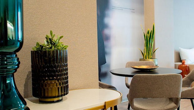 Sala de estar do lobby