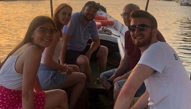 Giro in barca sul fiume Júcar