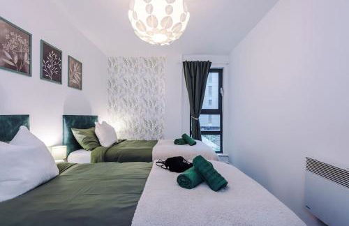Spacious Deansgate Apartment, Free Park, Sleeps 8 - Foto 33