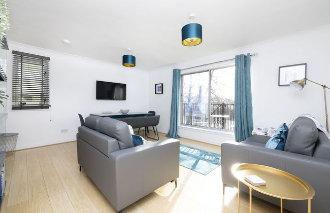 JOIVY Bright 3-Bed Flat Overlooking The Clyde - Foto 23
