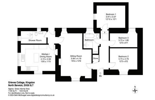 Grieves Cottage, Kingston - Photo 2