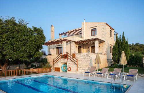 Villa Eleftherna - Majestic Evergreen Retreat with Scenic Views - Foto 36