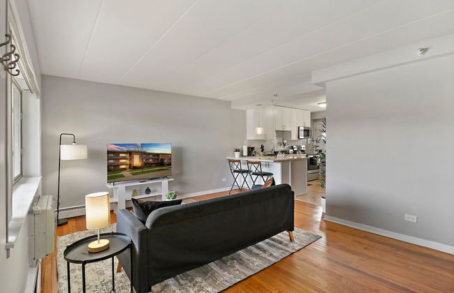 Cozy 1BR Apartment in Arlington Heights - Foto 9