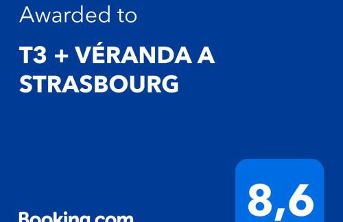 T3 VÉRANDA BUREAU à STRASBOURG - Foto 3