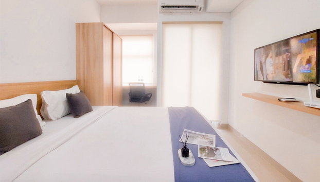 Cozy With Modern Style Studio Apartment Serpong Garden - Foto 3, Habitación