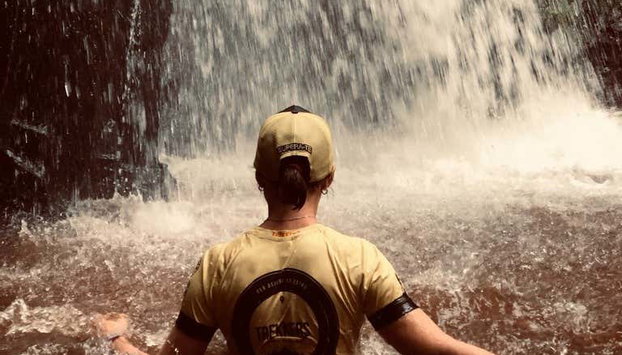 Cascavel Sunset Hike - Photo 2, Enjoying a dip in the Loto Waterfall