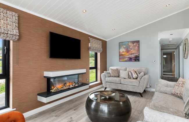 Ael-y-bryn - Luxury Lodge Hot Tub Three En-suite Bedrooms - Foto 6